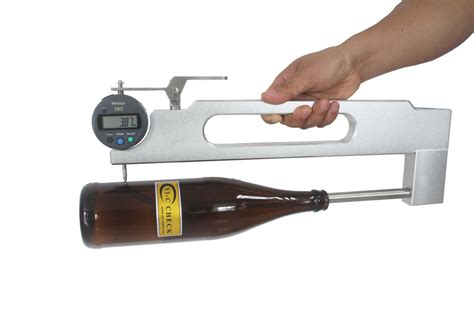 Bottle Wall Thickness Tester commercial|Glass Bottle Thickness Gauge .